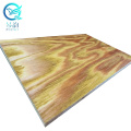 Shanghai Qinge 6/6.5/7/7.5mm brushed veneer faced plywood for wall panel